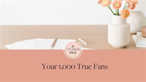 Your 1,000 True Fans · Kayse Morris