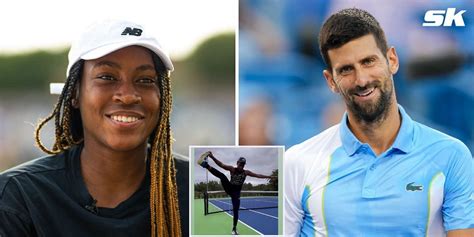 WATCH: Coco Gauff takes on Novak Djokovic's viral flexibility challenge