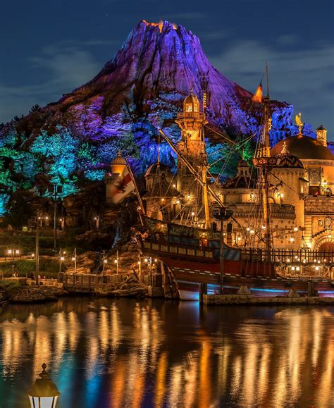 Tokyo Disney Sea at Night