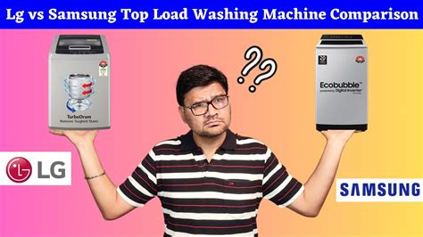 Lg vs Samsung Top Load Washing Machine Comparison⚡Best Top Load Washing Machine in India 2023 ...