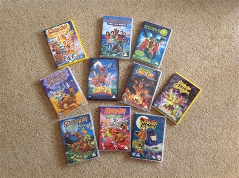 Set of 10 Scooby-Doo dvds including 'The Movie' & 'Curse of the Lake ...