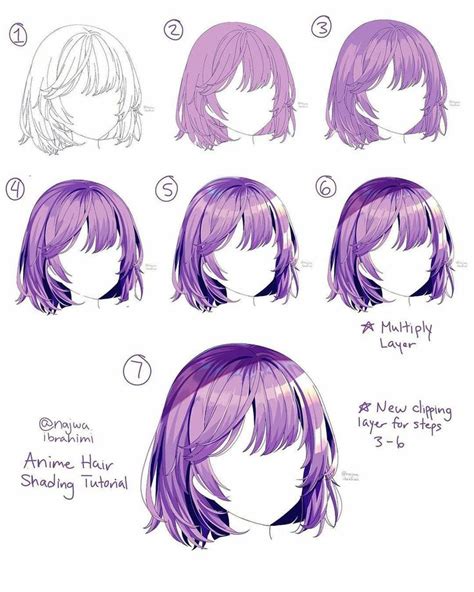 Anime Hair Drawing Lessons