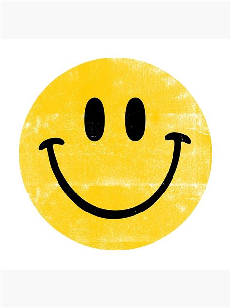 "Vintage Smile Face" Poster by thegreatusa | Redbubble