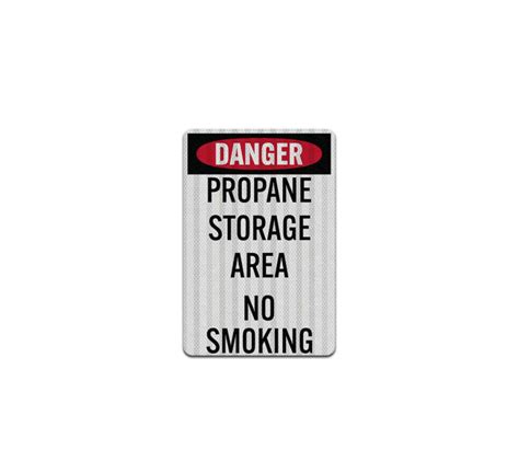 Shop No Smoking Propane Signs | BannerBuzz