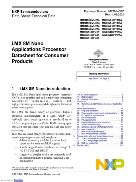 Imx 8 Mncec | PDF | Flash Memory | Microcontroller