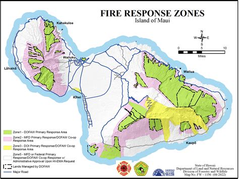 Maui Wildfire Map