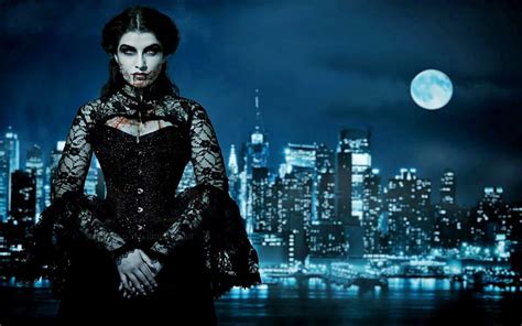 World of Darkness, goth, moon, city, vampire, night, HD wallpaper | Peakpx