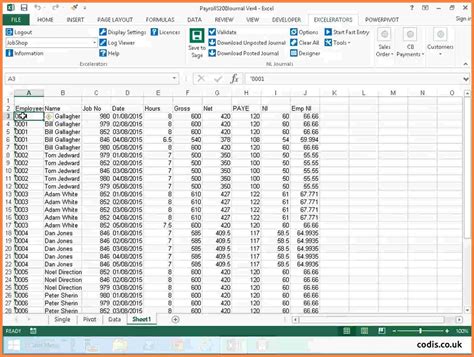 Payroll Spreadsheet Template Uk — db-excel.com