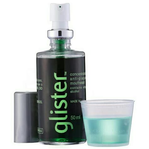 Glister Concentrate Anti-plaque Mouthwash 50ml Amway | Shopee Malaysia