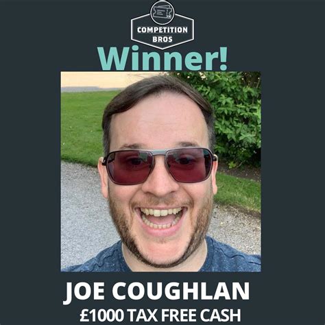 Joe Wins £1,000 TAX FREE CASH! – Competition Bros