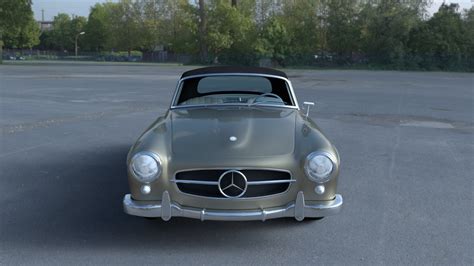 mercedes 190sl interior blend