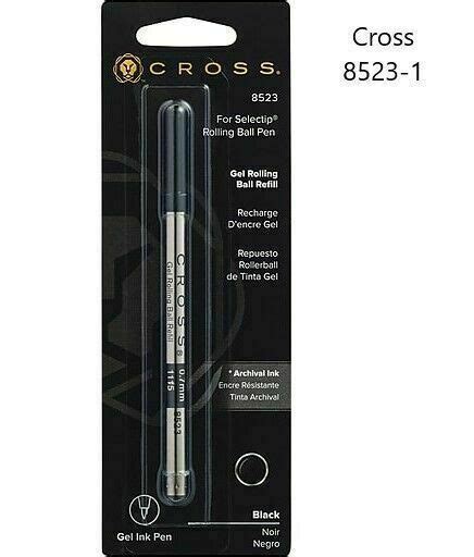 Cross 8523 Selectip Gel Rollerball Pen Refill - Black for sale online | eBay