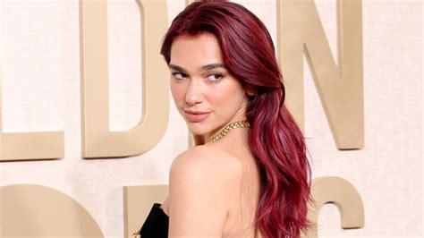 Dua Lipa Golden Globes 2024: Her ‘Coca Cola Red’ Hair Is More Vibrant ...