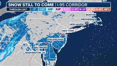 I-95 snow live tracker: Airport delays, snow maps, radar loops and more ...