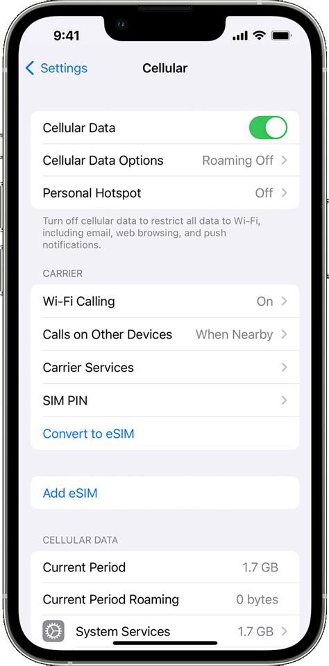 Use cellular data on your iPhone or iPad - Apple Support (TJ)