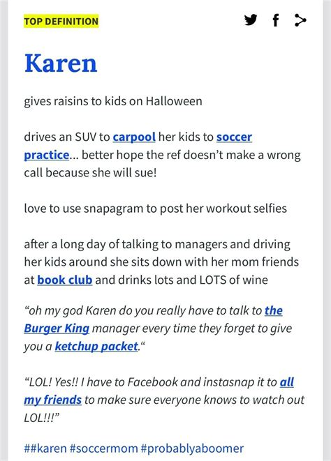 Karen urban dictionary - mplaneta