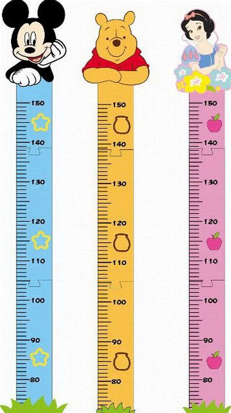 New Design Kids Growth Chart,Height Measurement Wall Sticker - Buy Growth Chart,Kids Growth ...