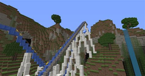 How to Make a GOOD Minecraft Roller Coaster Minecraft Blog