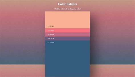 10 Best Free CSS Color Palettes In 2022 - Wep shopmart