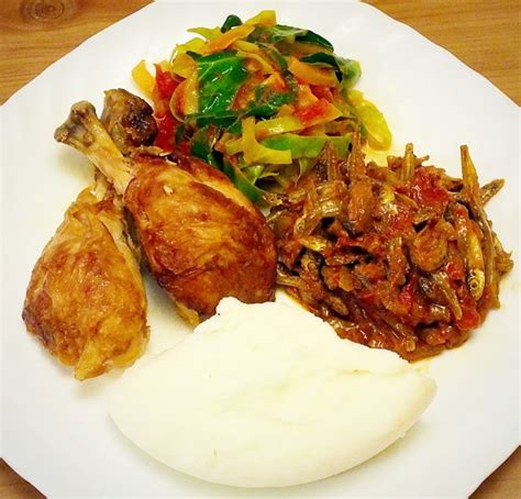 Zambia : In The Kitchen With Kanta : Nshima, Kapenta, Roasted Chicken ...