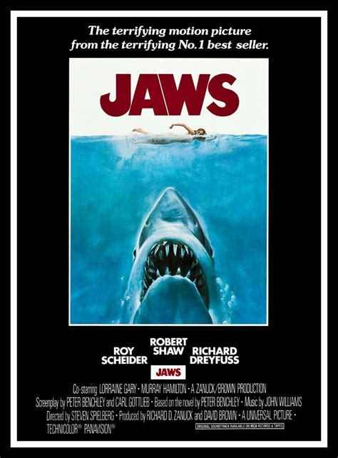 Jaws Movie Poster Print & Unframed Canvas Prints | eBay