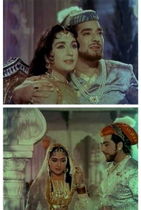 Bina Rai... Pradeep kumar... Taj Mahal... 1963 | Hindi quotes, Bollywood, Film