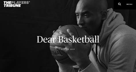 Download Kobe Bryant Dear Basketball On Itl.cat