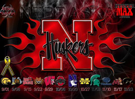 Wallpapers By Wicked Shadows: Nebraska Huskers 2012 football schedule ...