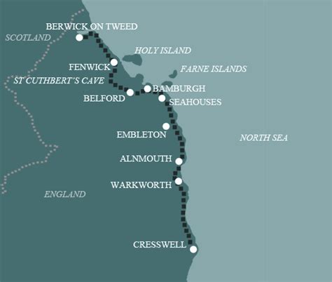 Northumberland Coast Path Walk in 2025/26 | Mickledore Travel