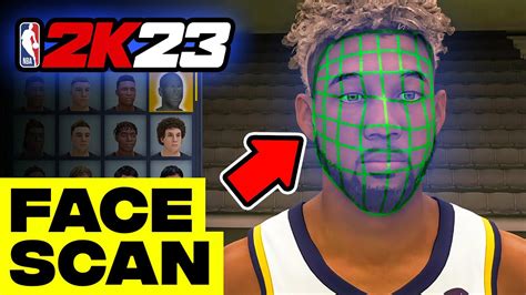 HOW TO FACE SCAN in 2K23 - YouTube