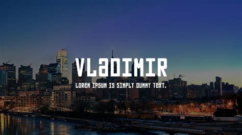 Vladimir Font : Download Free for Desktop & Webfont