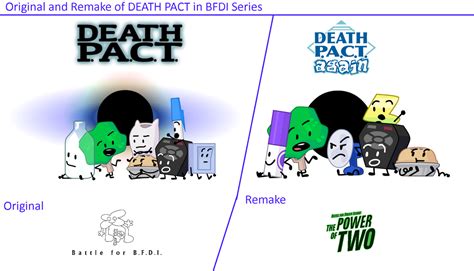 Original and Remake of DEATH PACT in BFDI Series by Abbysek on DeviantArt