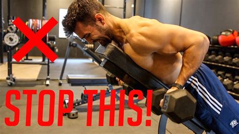 How to PROPERLY Incline Dumbbell Row | Prone Row Tutorial For A Huge Back - YouTube