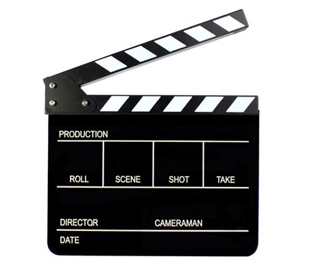 Movie Scene Clapper - ClipArt Best