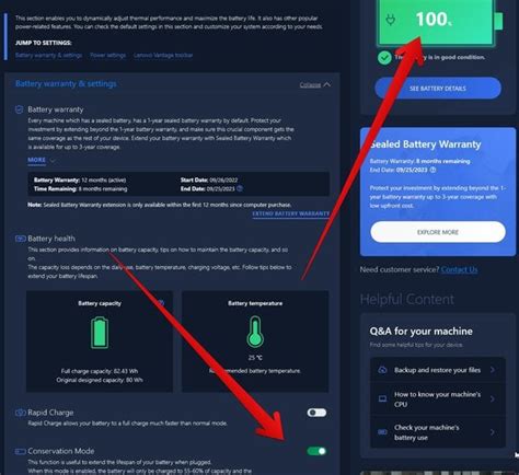 Lenovo Vantage Battery Conversation Bug : r/Lenovo