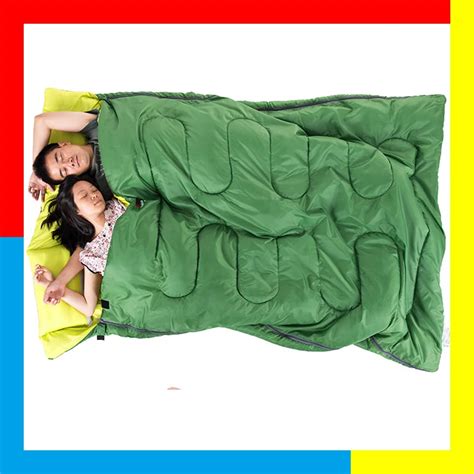 THE BEST HIGH QUALITY OVERSIZED SLEEPING BAGS ADULTS CAMPING EQUIPMENT Double sleeping bags ...