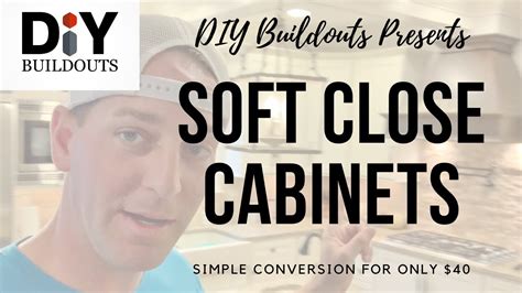 Soft Close Cabinets - Hinge Install - CHEAP Conversion - YouTube