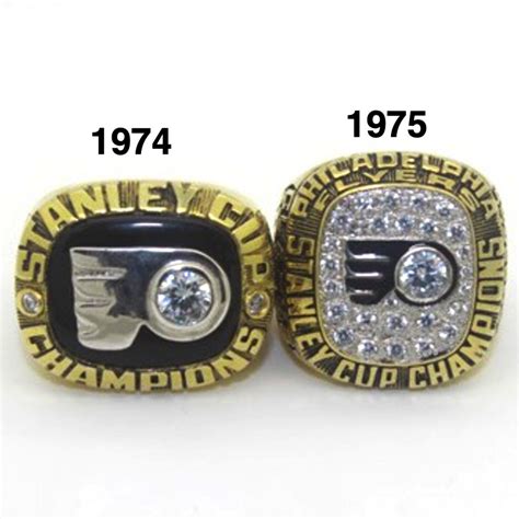 1974/1975 Philadelphia Flyers Stanley Cup Finals NHL Championship Ring ...