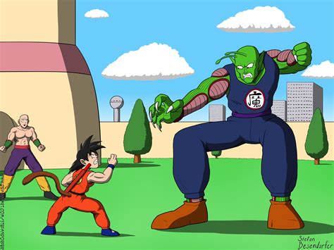 Goku vs King Piccolo by Stefandorfer on DeviantArt