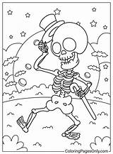 17 Páginas Para Colorir De Esqueletos  Grátis E Imprimíveis sketch template