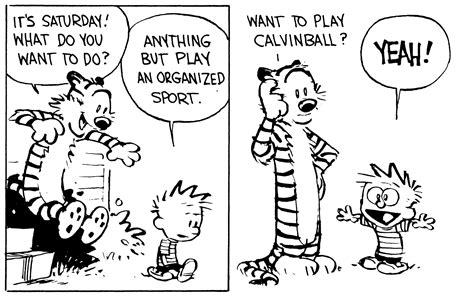 Calvin and Hobbes: Calvinball | Read Comic Strips at GoComics