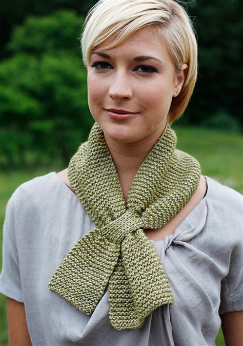 Free free keyhole scarf knitting pattern Patterns ⋆ Knitting Bee (7 free knitting patterns)