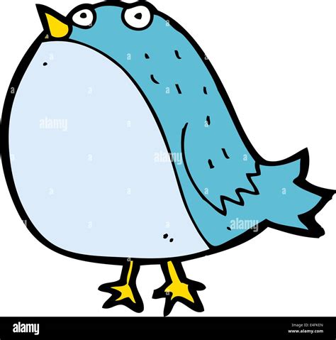 cartoon fat bird Stock Vector Image & Art - Alamy