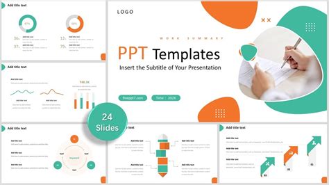 Excellent! High-end work report PowerPoint template! - YouTube