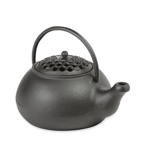 Cast Iron Kettle Steamer Solid Cast Iron Wood