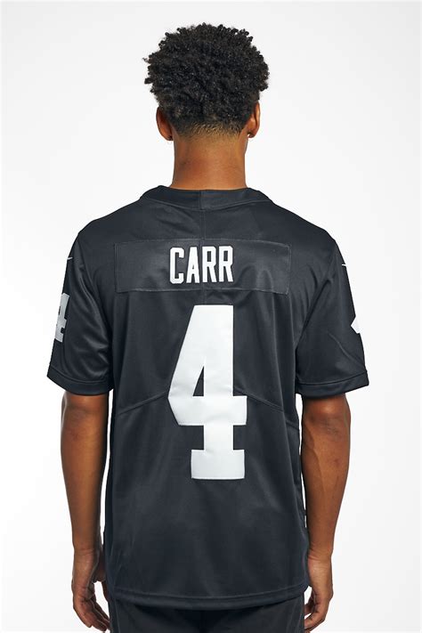 Derek Carr Las Vegas Raiders Home Nike NFL Game Jersey | Stateside Sports