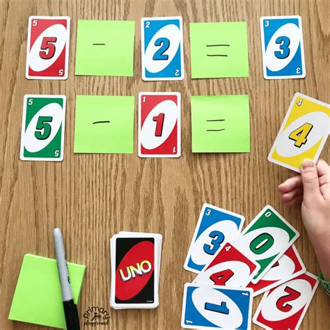 5 Math Games To Play with UNO Cards - Primary Playground