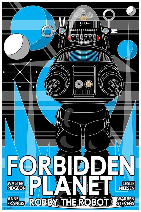 Forbidden Planet Posters, by Robert Bertie | Science fiction movie ...