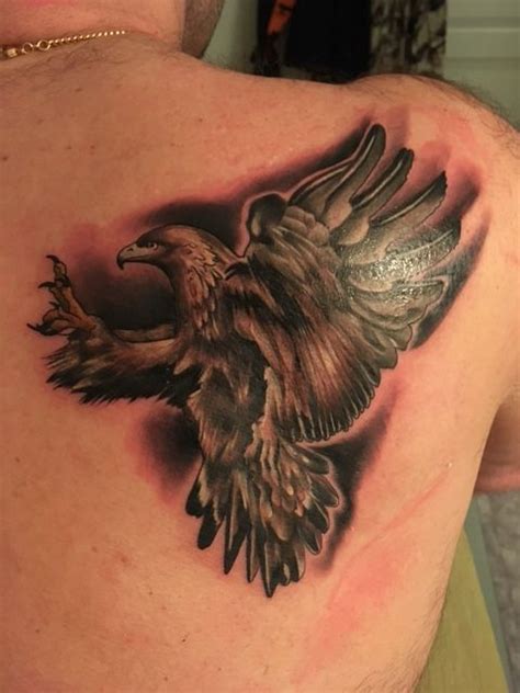 Tattoo, golden eagle | Tattoos, Eagle tattoos, Tattoo designs