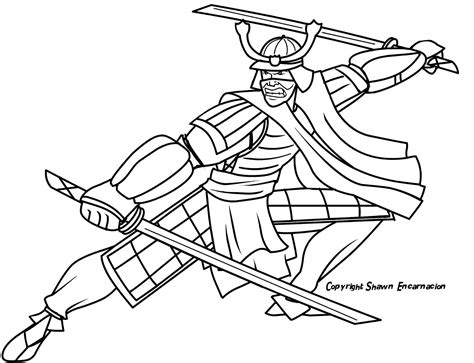 Samurai (Characters) – Free Printable Coloring Pages